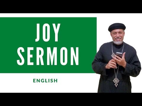 Joy Sermon (English)